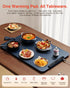 99H Heat,7 Settings,Patented Warming Mat for Food, iTRUSOU Electric Warming Tray Continuous Temp Full-Surface