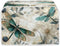 Dragonfly Daisy 4 Slice Toaster Cover, Stain Resistant Bakeware Covers, Washable Kitchen Organizer Bag