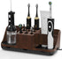 Boperzi Bathroom Counter Organizer for Vanity & Sink Storage: Detachable Electric Toothbrush
