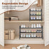 3-Tier Closet, KANAV Expandable Shoe Rack Organizer Shoe Shelf for Entryway & Front Door Space-Saving Shoe Storage