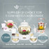 Teabloom Glass Stirring Spoons Set of 4 - Crystal Clear Petite Teaspoons (5.3 inches), Heat-Resistant Borosilicate Glass