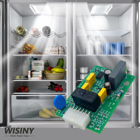 5303918476 241508001 Refrigerator Defrost Control Board Compatible for Frigidaire Kenmore Electrolux Refrigerator Replace 241508001 PS2582247 5303918302 5304429380 240375803 240554501