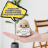 TOYMIS 3 inch Life Interesting Knitted Positive Potato Mini Funny Positive Potato, Creative Cute Wool Funny Knitted