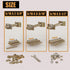 Countertop Connector,Table Top Fasteners,Joint Connector Drawbolt Pack,Miter Draw Bolt Countertop Flip Connector, Butcher Block, Bed Connecting Kit & Furniture (5/16" x 3-3/16" (10PCS))