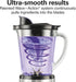 Wave Crusher Blender for Shakes and Smoothies, 40 Oz Glass Jar, 14 Functions, Black + Stainless Steel by Hamilton Beach