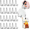 Mixweer 12 Pcs Black Metal Display Stands for Photos, Books, Plates, and Picture Frames (3 Inch)