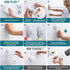 TAILI Double Layer Soap Holder, Bar Soap Dish Suction Cup for Shower Wall, Draining Saver Tray for Bathroom, Rustproof