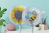 2 Pack Cartoon Fan Cover, Safety Fan Filters for Kids, Washable Finger Protector Summer Fan Guard