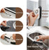 Groove Cleaning Brush, 2 In 1 Grout Cleaner Tool with Hard Bristle for Sliding Door Track and Window Sill