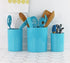 Reston Lloyd Extra Large Multipurpose Crock for Organizing Utensils & Kitchen Tools, Turquoise
