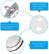 2 Pack 9-1/4" Pressure Cooker Canner Rack - Stainless Steel Food Steamer Rack with Detachable Legs for Canning