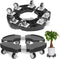 TreeGun Plant Caddy with Wheels Heavy Duty with 8 Lockable Casters, Rolling