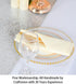ShinyBeauty Wedding Silver Sequin Table Runner, 12 by 108 in, with Tassel Party Supplies