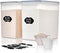 Vtopmart 9.5L 2 Pack Extra Large Flour Sugar Storage Containers for 25lbs