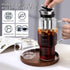 68oz Aquach Cold Brew Coffee Tea Maker, Glass Pitcher & Stainless Steel Filter, Dishwasher Safe Iced Coffee Tea Maker