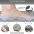 Shower Mat Bathtub Mat Non Slip - 16x32 Inch, Upgraded No Suction Cup Soft Textured PVC Loofah Tub Mat with Drain for