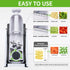 Safe Mandoline Vegetable Chopper with Container and 30+ Presets for Faster Food Slicing