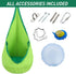 Hammock YAERSI Kids Pod Swing Seat, Cotton Chair with PVC Inflatable Cushion,Sensory Swing for Indoor and Outdoor Play