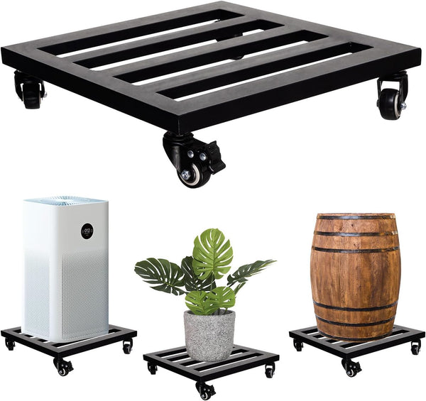 Idzo Plant Caddy with Wheels Lockable Heavy Duty Trolley Capacity 385 Lbs,