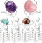 24 PCS Crystal Display Stand, 2.2 x 1.69 x 1.89 inch, Acrylic Stands for Geodes, Rocks, Gemstones, Small Collectibles