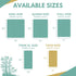 39x75 100% 18" Twin Size Premium Bamboo Waterproof Mattress Protector, Viscose from Bamboo, Hypoallergenic, Cooling