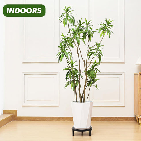 bozopion 3 Pack 10.23 Inch Outdoor,240 LBS 5-12 Inch Metal Plant Stands Capacity,Single Plant Stand Indoor