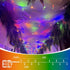 2 Pack 33ft 100 8 QITONG Battery Operated String Lights, Each LED Multicolor Christmas Lights Outdoor Waterproof, Modes