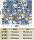 Perinsto 80"X60" Cute Puppy Dogs Animal Throw Blanket Ultra Soft Warm All Season Decorative Fleece Blankets for Bed