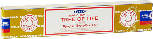 Satya Incense Sticks - Black, Tree of Life