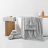Set 8 8 2 2 2 2 REDKISS Gray Bath Towels Piece - Microfiber Bathroom Towels of Large, Highly Absorbent Bath Towel, Soft