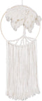 Solid Oak Macrame Wall Hanging Tree Decor