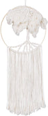 Solid Oak Macrame Wall Hanging Tree Decor