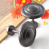 Deco Curtain Tieback Holdback Set of 2 - Spin Medallion Brown Oil Rubbed