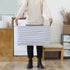 Hinwo 70L Extra Large Storage Bins, 2-Pack Closet Organizers and Storage, Foldable Clothes Storage Baskets with Handles