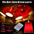 2 Pack 13 20 Hiboom FT LED Cups String Lights, Mini Shot Cups Fairy Light Decoration, Battery Operated Party LED