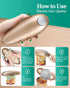 One Touch Electric Can Opener with Smooth Edge, Food-Safe & Battery Operated Automatic Can Opener Hands Free for Seniors with Arthritis, Can Opener Electric for Kitchen by KingGardan
