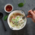 Ceramic Ramen Bowl with Chopsticks and Spoon, 26 oz Deep Japanese Noodle Bowl for Udon, Soba, Pho, Microwave Safe