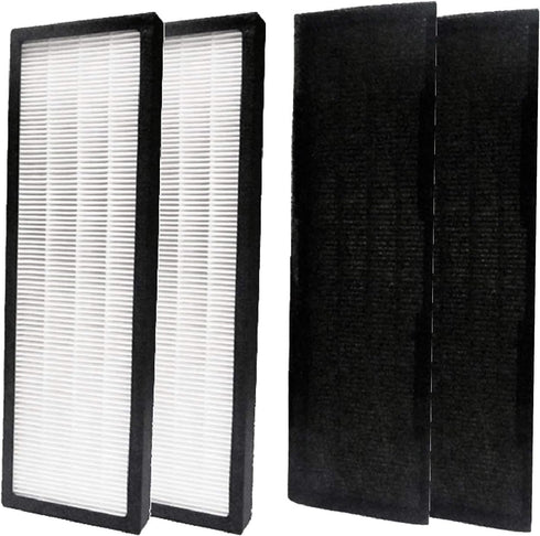 Nispira FLT5000 True HEPA Filter Replacement for Air Purifier AC5000, 2 Packs
