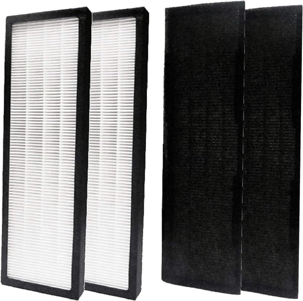 Nispira FLT5000 True HEPA Filter Replacement for Air Purifier AC5000, 2 Packs