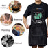 BWWKTOP Adjustable Air Fryer Oven Apron with Pockets, Gifts for Air Fryer Lovers & Chefs, Air Fryer King
