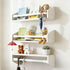 comfoyar Nursery Floating Book Shelves for Wall Set of 3, 15.7 Inch