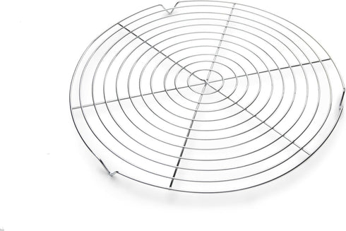 Fox Run Round Cooling Rack, Iron/Chrome, 13-Inch