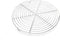 Fox Run Round Cooling Rack, Iron/Chrome, 13-Inch