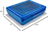 Mr. Bar-B-Q Cook, Carry & Serve Tray for Easy Indoor and Outdoor Serving with Clear Removable Top