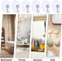 Honbay 30pcs 45mm/1.77" Bathroom Kitchen Suction Cup Wall Hook Hanger