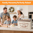 68-122F 48H 5-Layer Proofing Box - Foldable Proofing Bread Box with Temp Control & Timer, Bread Proofer for Sourdough