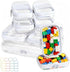9 Pack Clear Hard Shell Zipper Case,Waterproof Toiletry Cosmetic Bag,Toy Organizers and