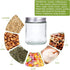 6 Pack 16 oz Glass Jars with Lids, Kitchen Canisters for Food Storage, Pantry Organization for Flour, Sugar, Coffee