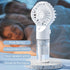 Portable Fan with Mist, Personal Mini Fans Portable Rechargeable, Misting Fans Handheld for Travel, Office, Outdoor