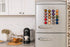 Demi's Home Magnetic Coffee Pod Holder for Nespresso Vertuo Capsules, Transparent Fridge Mount